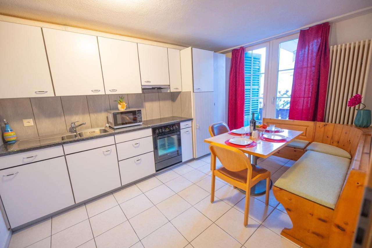 Waldeg 4 Historic House - Holiday Apartment Интерлакен Экстерьер фото