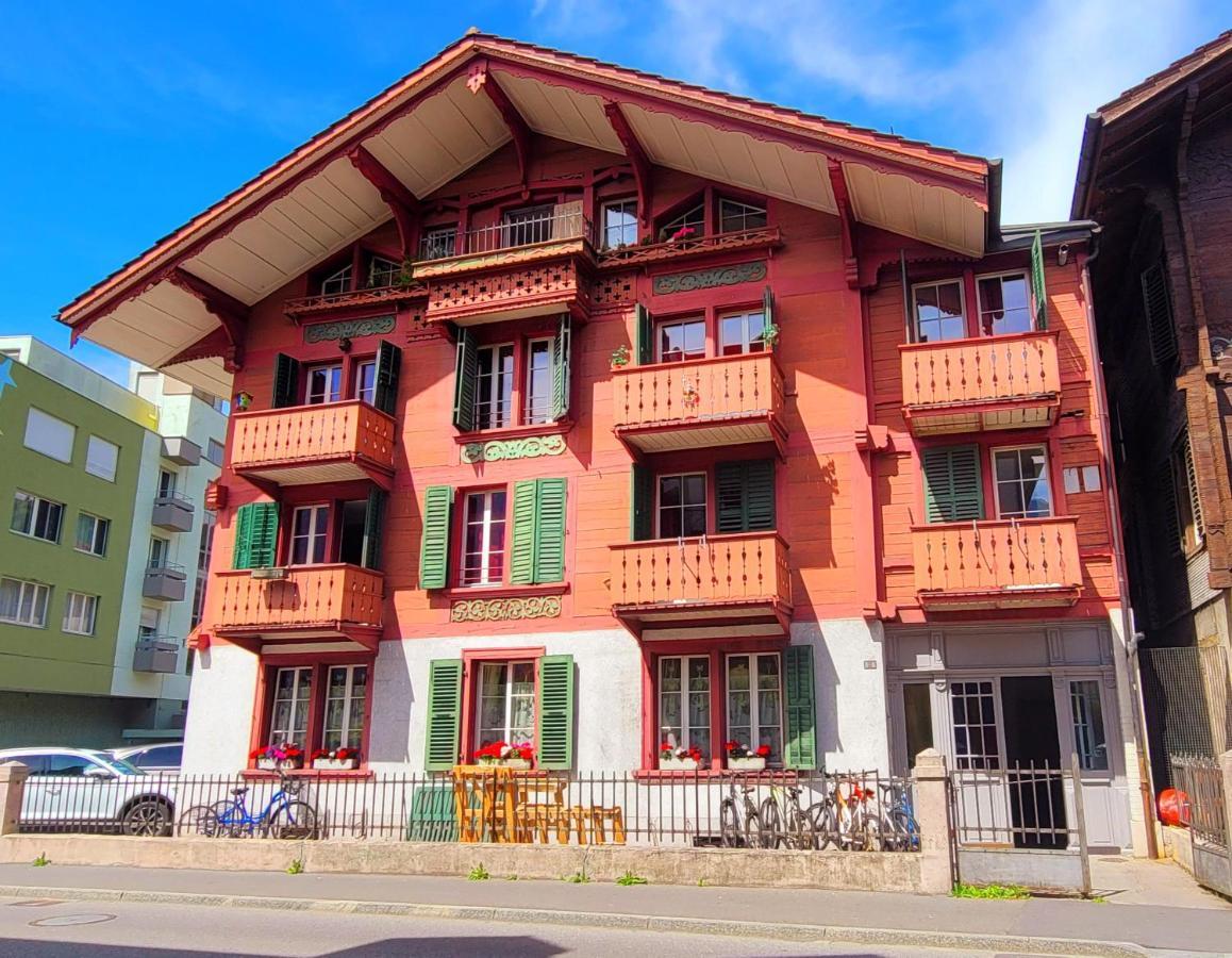 Waldeg 4 Historic House - Holiday Apartment Интерлакен Экстерьер фото